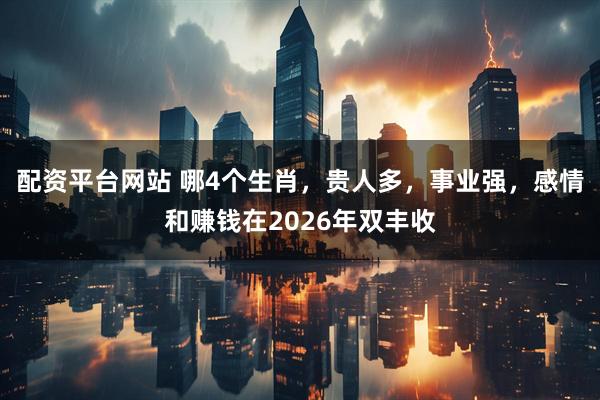 配资平台网站 哪4个生肖，贵人多，事业强，感情和赚钱在2026年双丰收